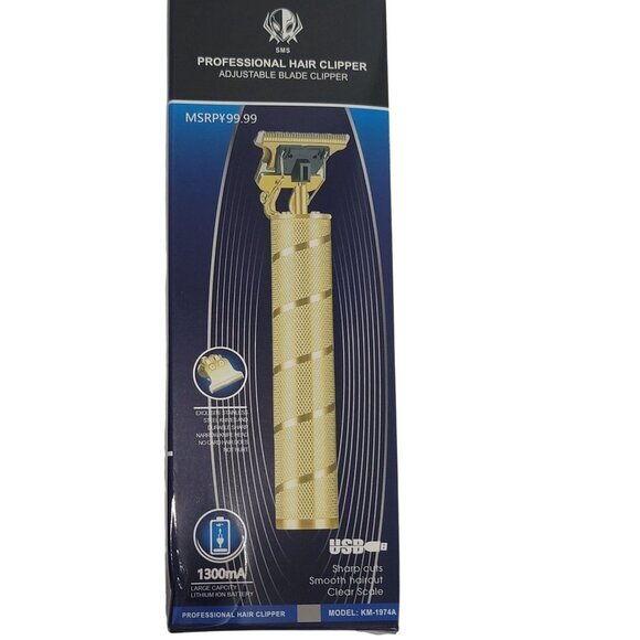 Professional Hair Clipper Rechargeable Stainless Steel - Picture 2 of 5